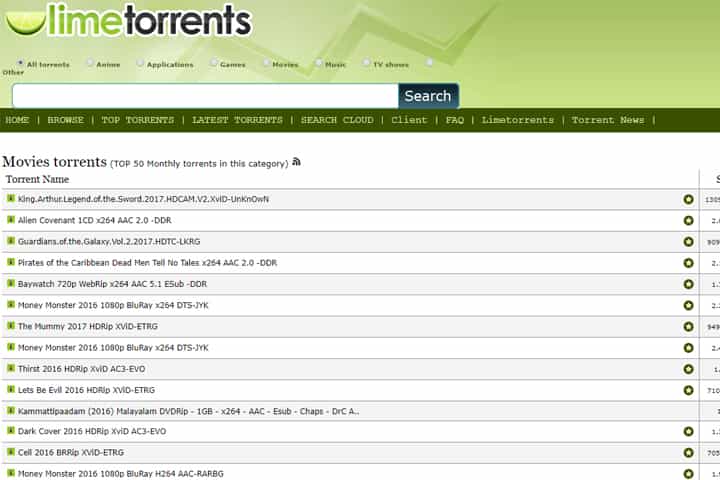 LimeTorrents - thepiratebay3