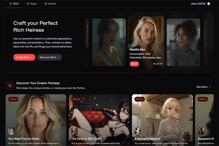 Make Your Own Girlfriend AI Chatbot with Nectar AI